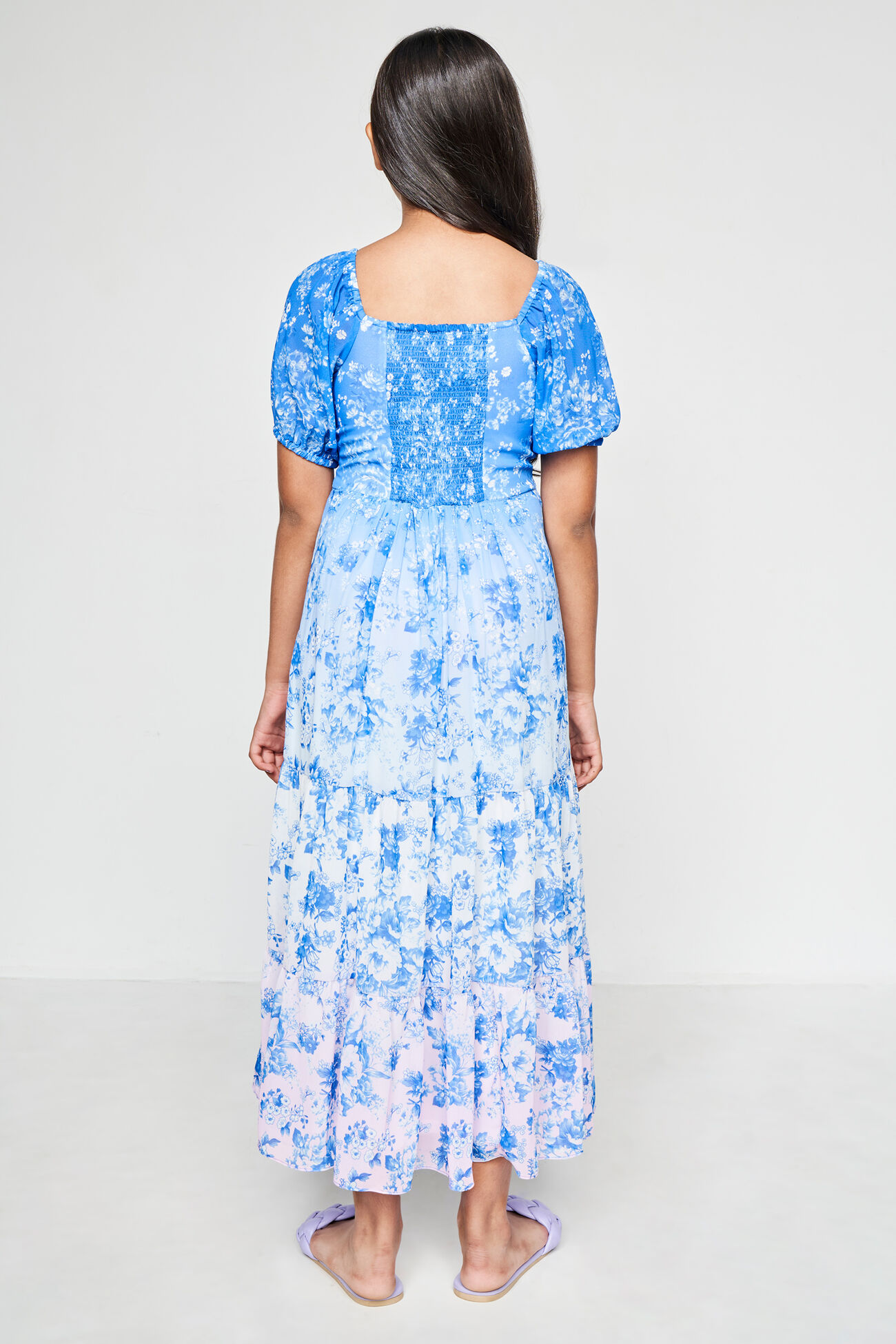 Ombre Effects Fit And Flare Maxi, Pink, image 7